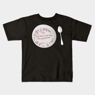 I eat boys like you for breakfast | Dove Cameron Kids T-Shirt